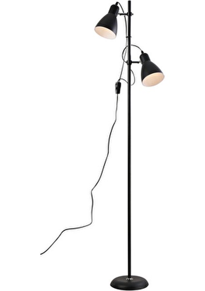 Zenith Metal Oynar Başlıklı Siyah 2'li Lambader modelleri