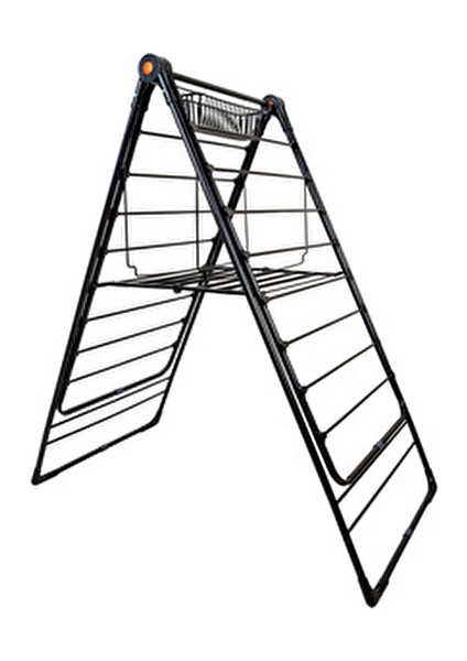 Star Ütü Masası-Flamingo Çamaşır Kurutma Askısı Ekonomik Çeyiz Seti Siyah