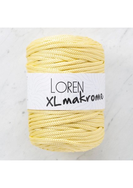 Loren Xl Makrome Sarı El Örgü Ipi - R039 - 33704