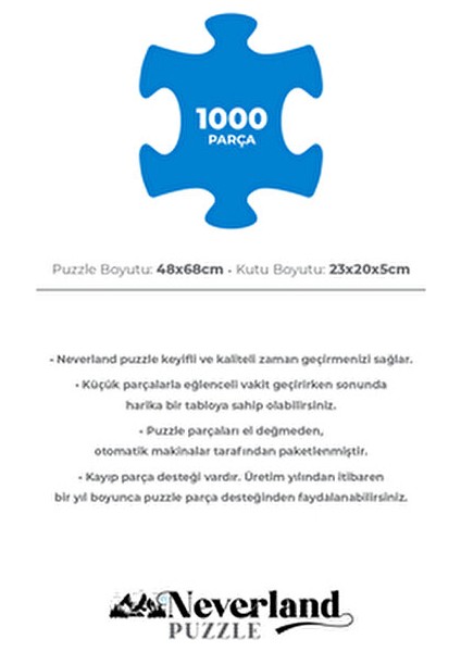 1000 Parça Puzzle - Mediterranean Stairs (Akdeniz Merdivenleri) modelleri