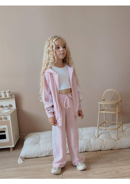 Kız Çocuk Şeritli Yelekli Kışlık Takım fiyatları