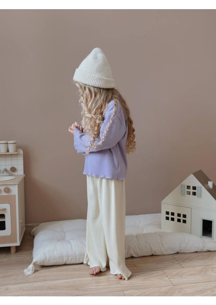 Kız Çocuk Pamuk Fitilli Ispanyol Paça Kışlık Takım fiyatları