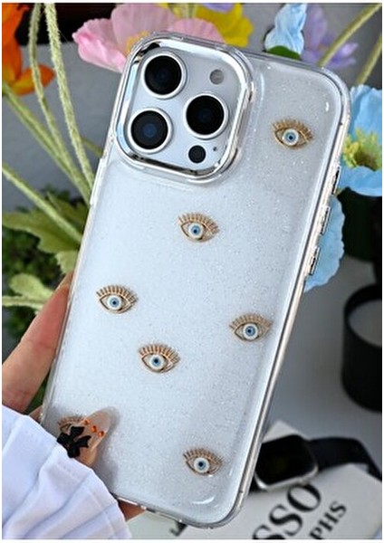 Iphone 16 Promax Uyumlu Mini Nazar Oyuncak Tasarımlı Silikon Kılıf fiyatları