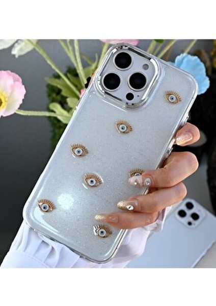 Iphone 16 Promax Uyumlu Mini Nazar Oyuncak Tasarımlı Silikon Kılıf modelleri