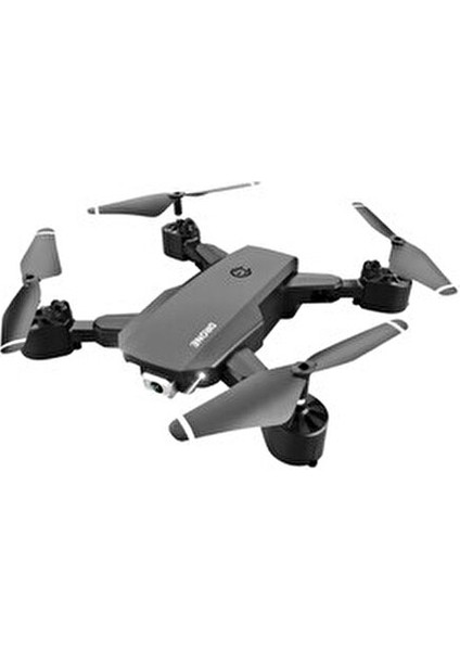 QC08 Katlanabilir 360° Dönebilen LED Işıklı 4K Kameralı Fpv Drone Kumandalı Rc Quadcopter
