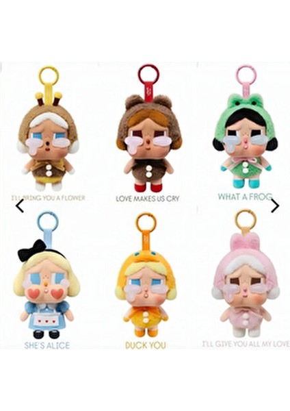 Crying Again Cry Baby Çanta Charmı AKSESUAR-1ADET Anahtarlık Peluş-Labubu fırsatları