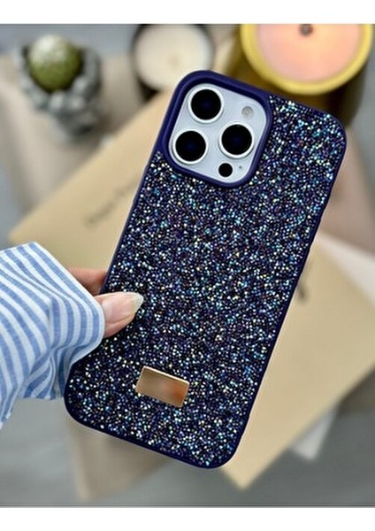 Iphone 14 Promax Uyumlu Elmas Tasarımlı Taşlı Işıltılı Parlak Pırlanta Silikon Kılıf modelleri