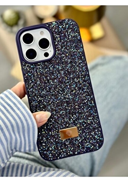 Iphone 14 Promax Uyumlu Elmas Tasarımlı Taşlı Işıltılı Parlak Pırlanta Silikon Kılıf fırsatları