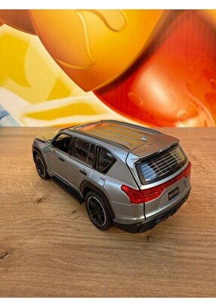 Lexus Jip Diecast Araba Füme Çöl Arabası Lexus 570 Model Diecast Araba Sesli Işıklı Açılan Kapılar indirimleri