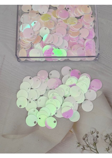 20 mm (2 cm) Hologram/yanardöner Pul Çanta, Supla, Patik Pulu 25 gr