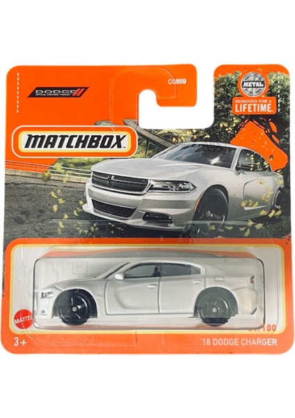 ‘18 Dodge Charger (1/64) Beyaz - 2023 Case