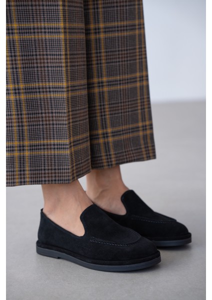 Dezzy Süet Kadın Loafer-Siyah Süet fiyatları