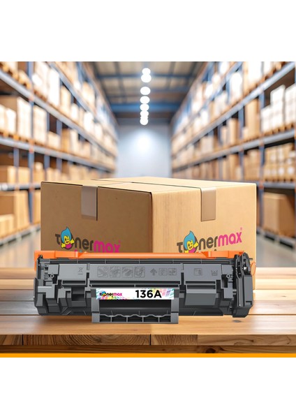 Hp 136A-W1360A Muadil Toner - Çipli - 10'lu Avantaj Paket / M211 / M236