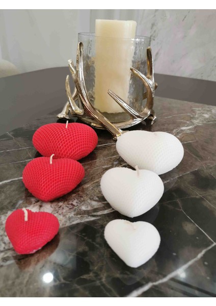 Iv Blue Purple Valentine's Day 3 Boy Beyaz Hearted Kalpli Mum fırsatları