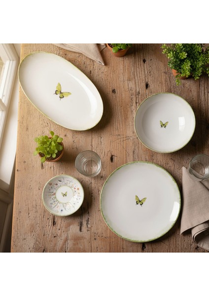 Flora Green 12 Parça 4 Kişilik Kahvaltı Takımı 4883 fırsatları