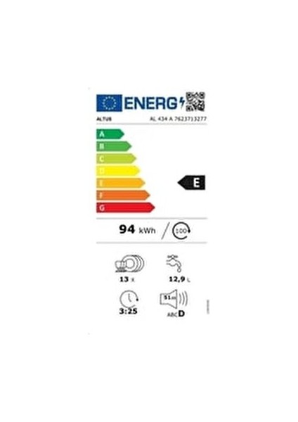 Al 434 A A 4 Programlı Bulaşık Makinesi Al 434 modelleri