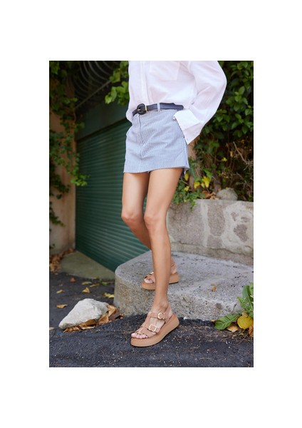 Savinyo Kadın Tutu Taba Gercek Deri Suet Yumusak Taban Terlık fiyatları