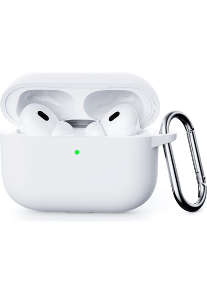 Airpods Pro 3 Uyumlu Kılıf Darbelere Karşı Korunaklı A+Kalite Yumuşak Silikon Kulaklık Kılıfı