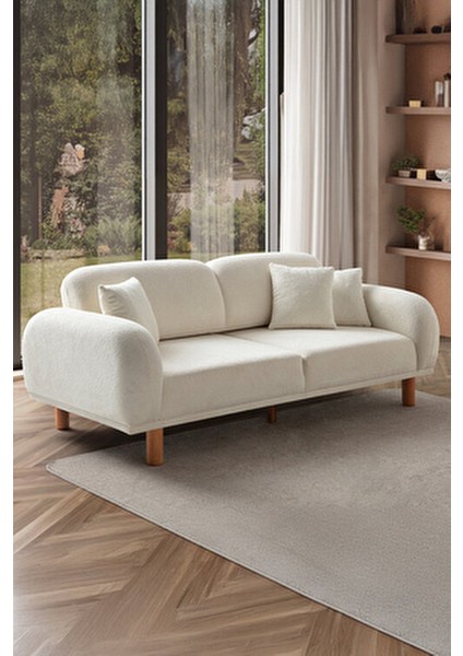 Regnum Koltuk Takımı 3+3+1+1 Krem Renk indirimleri