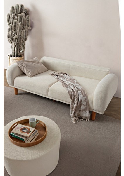 Regnum Koltuk Takımı 3+3+1+1 Krem Renk