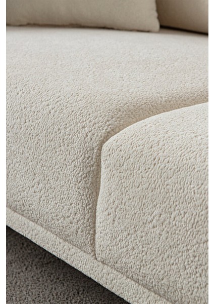 Regnum Koltuk Takımı 3+3+1+1 Krem Renk