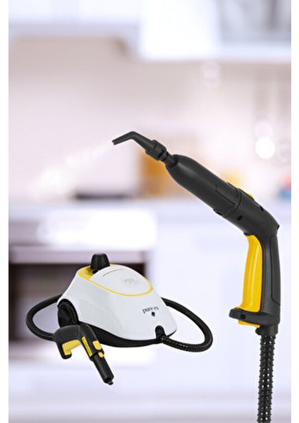 P501 5 Bar Yüksek Basınçlı Buharlı Temizleyici Beyaz