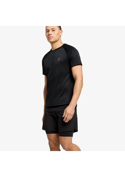 Martin Ss Erkek Siyah Koşu T-SHIRT.050 fırsatları