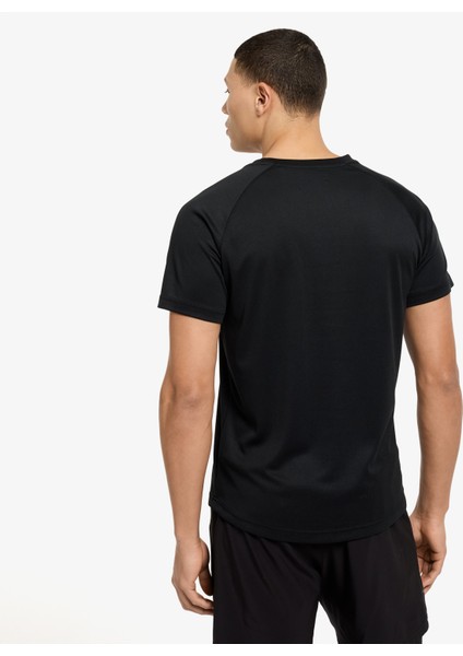 Martin Ss Erkek Siyah Koşu T-SHIRT.050