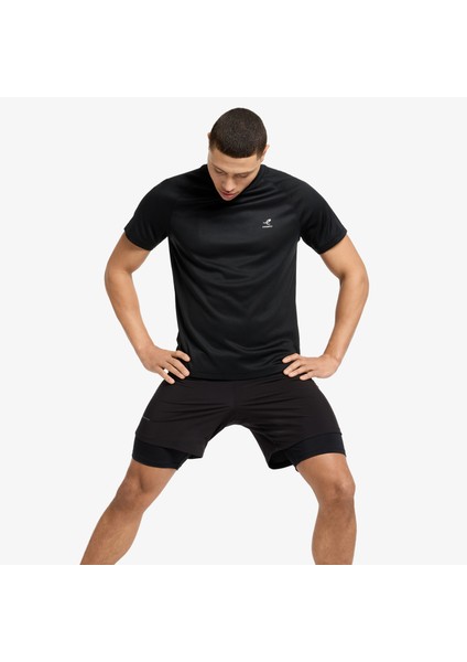 Martin Ss Erkek Siyah Koşu T-SHIRT.050