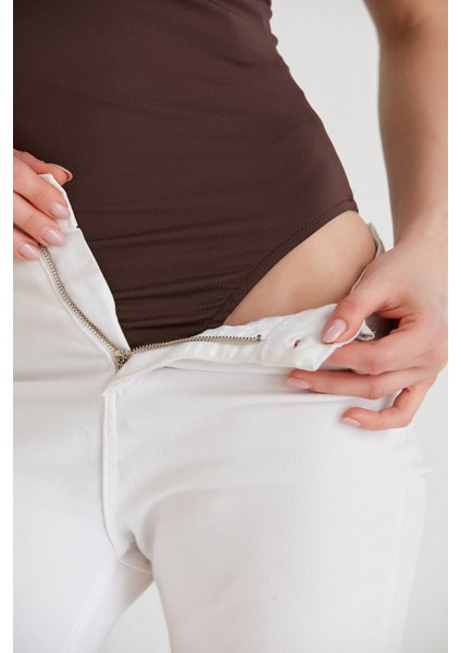 Kadın Çıtçıt Zıbınlı Vücudu Saran Bodysuit Spor Şık Askılı Bluz fiyatları