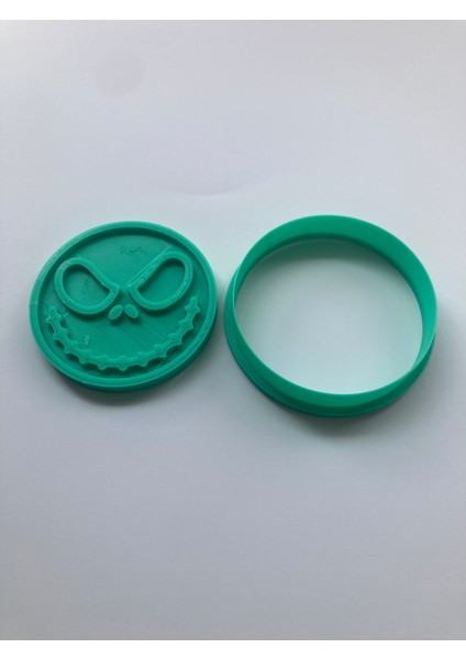 Jack Skellington Kurabiye Kalıbı, Cadılar Bayramı ve Noel Temalı, Yüz Desenli Hamur Şekillendirici modelleri