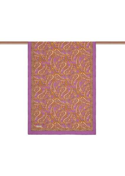 Ipekevi Armoni Tensel Şal 02722-İNCIR Moru