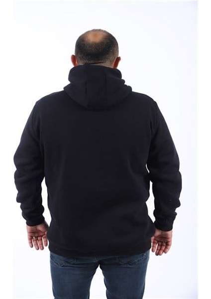 Büyük Beden Erkek Basic Sweat Kapüşonlu 11700-45 fiyatları