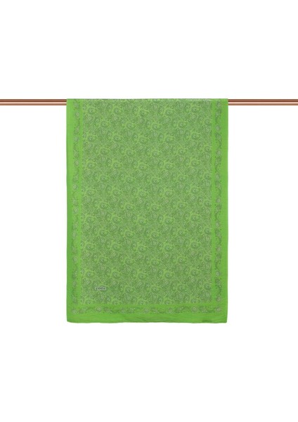 Ipekevi Mezopotamya Model 02 Desenli Tensel Şal 02885-ÇAM Kokusu