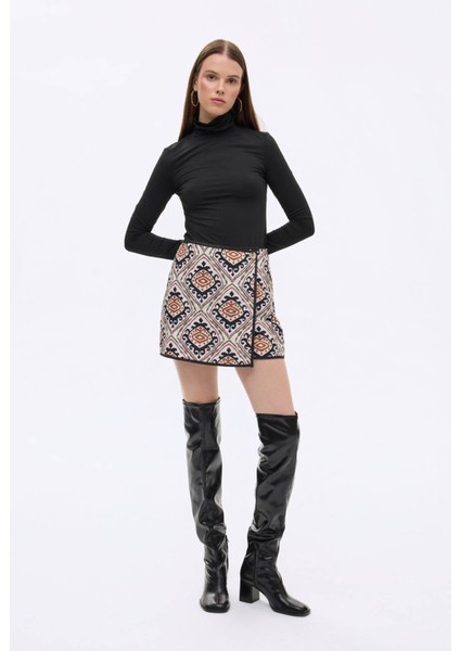 Ekru Kadın Etek SRT00871 fırsatları