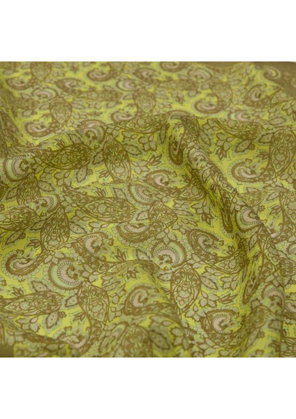 Ipekevi Mezopotamya Model 02 Desenli Tensel Şal 02885-HAKI Yeşil fiyatları