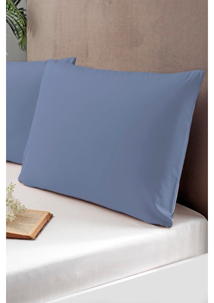 2'li Yastık Kılıfı Indigo