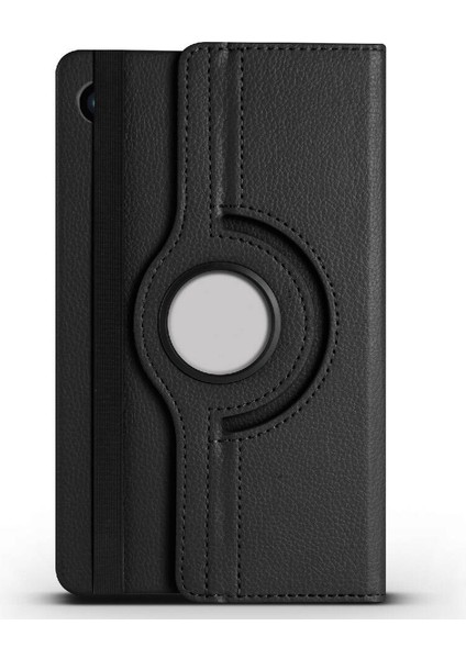 Galaxy Tab A9 Plus Uyumlu Tygo Dönebilen Standlı Kılıf-Siyah