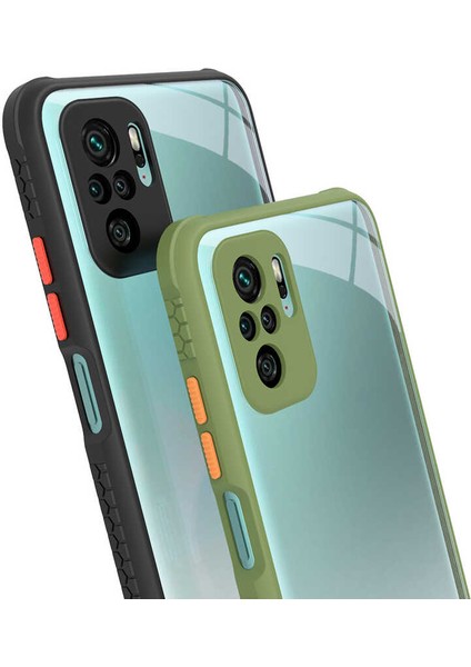 Xiaomi Redmi Note 10S Kılıf ​​tygo Kaff Kapak-Lacivert modelleri