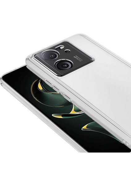 Xiaomi Mi 13T Kılıf Nano Oleofobik Özellikli Sert Arka Yüzey Tygo Droga Kapak-Renksiz modelleri