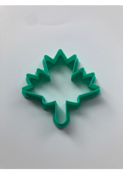 Çınar Yaprağı Kurabiye Kalıbı, Yeşil, Sonbahar Temalı Hamur Şekillendirici, Gıda Uyumlu fiyatları