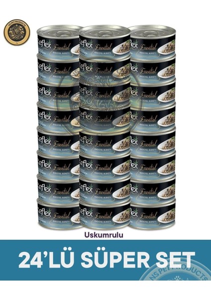 Plus Essential Süper Paket Uskumrulu Kedi Konservesi – 24X70GR fiyatları