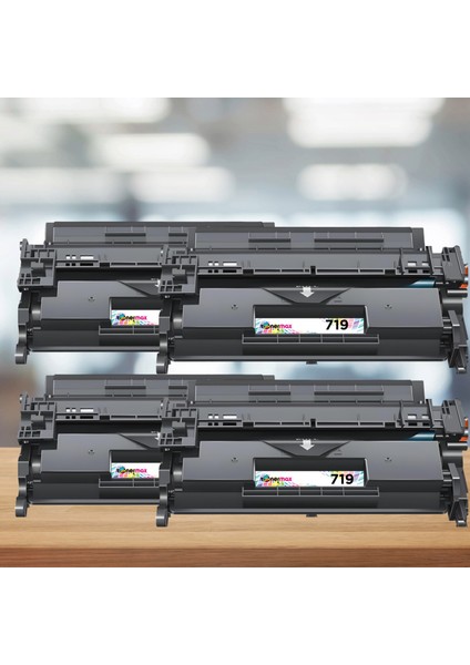 Canon CRG-719 4'lü Avantaj Paket LBP-6300 / LBP-6310 / LBP-6650 / LBP-6670 / MF-5840 / MF-5880 / MF-5940 / MF-5980 Muadil Toner