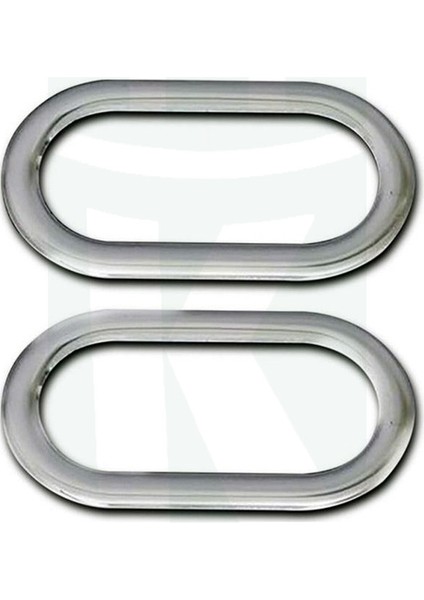 Fiat Linea Sd Uyumlu Sinyal Çerçevesi Krom 2 Parça 2007 - 2018 Arası Modeller Için