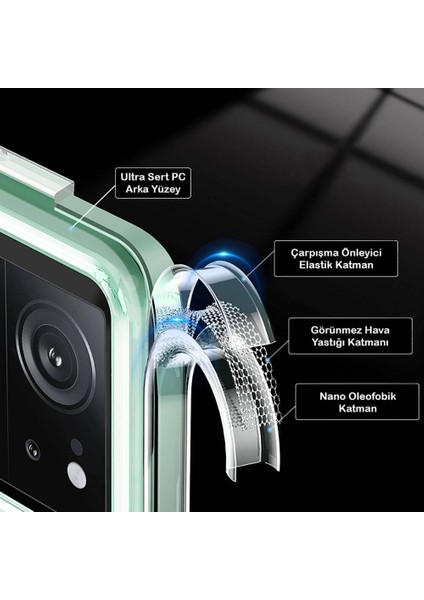 Xiaomi Mi 13T Kılıf Sert Pc Arka Yüzey Wireless Şarj Özellikli Tygo Flet Magsafe Kapak-Renksiz fırsatları