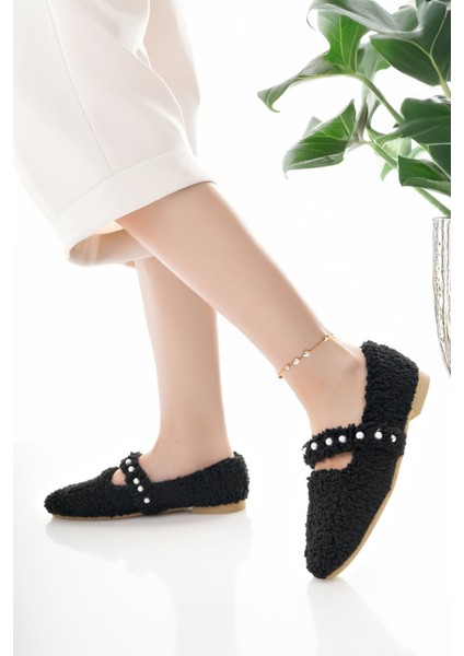 Kadın Babet Siyah Hafif Rahat Şık Iş Ofis Günlük Ayakkabı fiyatları