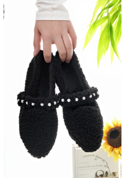 Kadın Babet Siyah Hafif Rahat Şık Iş Ofis Günlük Ayakkabı indirimleri