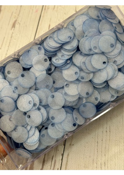 20 mm (2 cm) Sedef Görünümlü Pul Çanta, Supla, Patik Pulu 25 gr