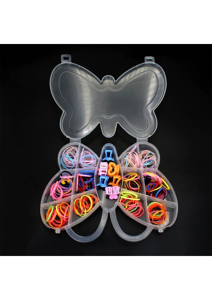 Plastik Toka Seti Kelebek Kutulu