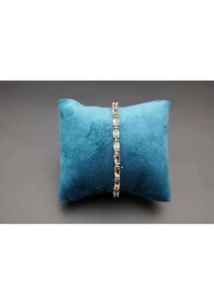 925 Ayar Gümüş Su Yolu Kadın Bileklik SB00047